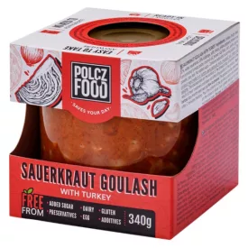 File de pulpă de curcan cu varză murată
