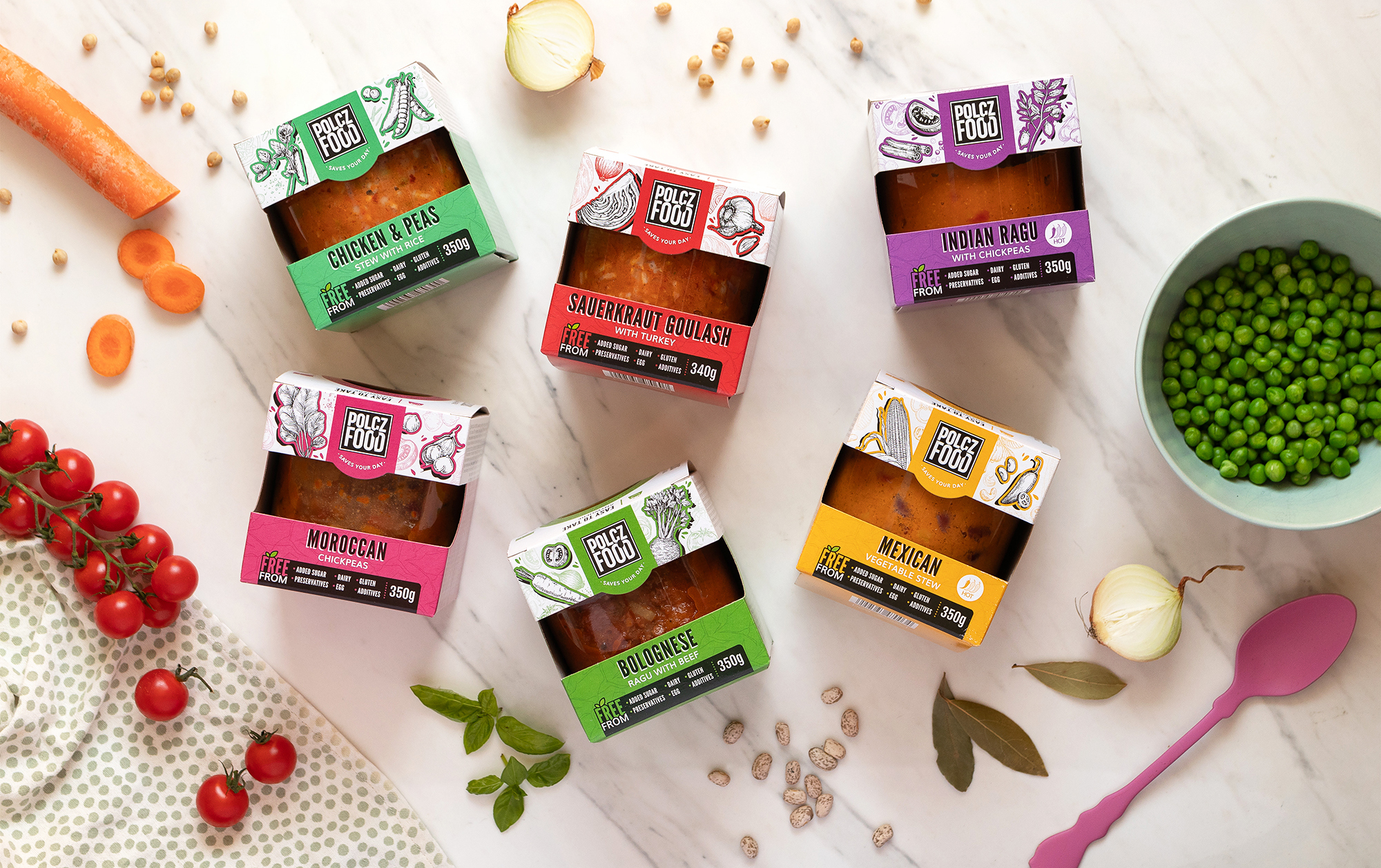 Alimente gata de depozitare sănătoase și naturale