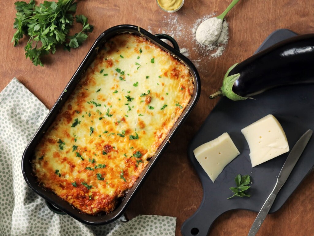 rețete ieftine - vinete gratinate